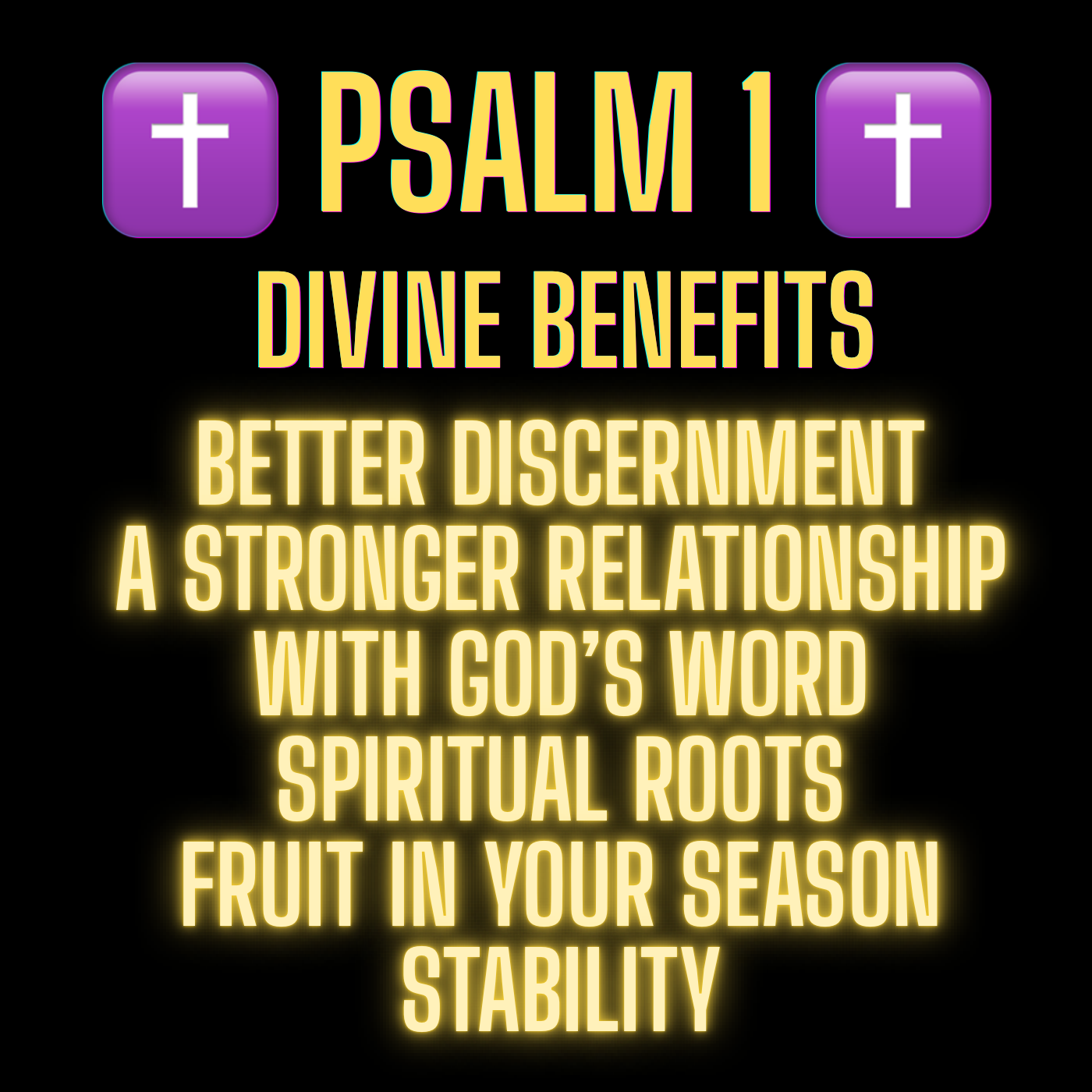 Psalm 1 Benefits: Stay Planted 🌿📖